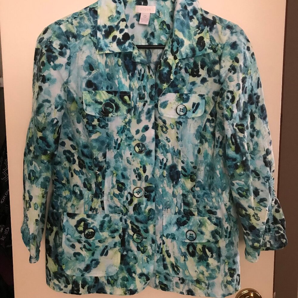 Stunning, lightweight Chico's utility jacket, New